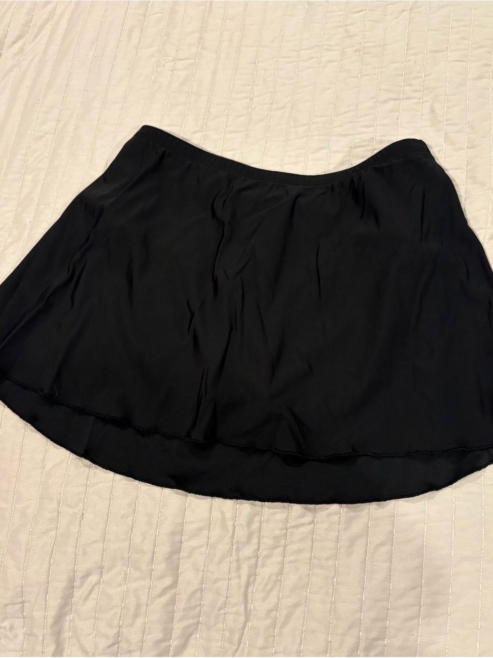 Miraclesuit Black Circle Swim Skirt